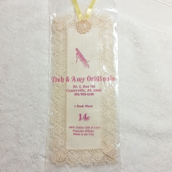 Tish & Amy Needlepoint Book Marks  New - Picture 7 of 7
